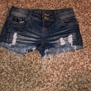 Jean shorts